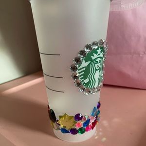 Starbucks cup jeweled